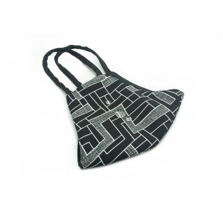 Mascarilla Antifluido Lavable Mike's Abstracto