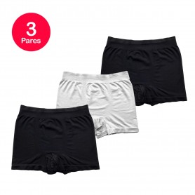 Boxer Hombre Cobre Bamboo S/costura Pack 3 Mike`s