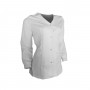 Delantal Mujer Blanco Mike's Antifluido Uniformes Clínicos