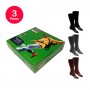 Calcetín Hombre Diabético Cobre Bamboo Pack 3