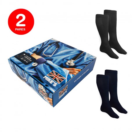 Calcetín Compresión Graduada Hombre Mike`s Pack 2