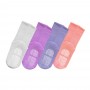 Calcetín Bebé Niña Bamboo Antideslizante Mike`s Pack 4