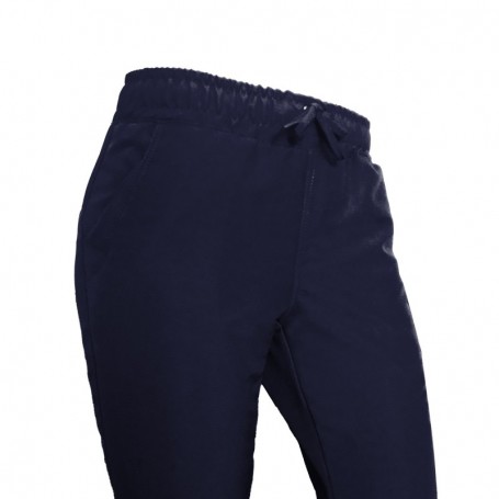 Pantalón Mujer Azul Mike's Antifluido Uniformes Clínicos M2