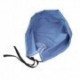 Cofia Gorro Clínico Amarre Antifluido Lavable Celeste Mike`s