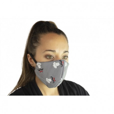 Mascarilla Antifluido Lavable Mike's Chef