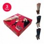 Calcetín Mujer Térmico Sin Costura Color Bota Mike`s Pack 3