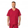 POLERA CLINICA HOMBRE WONDERWINK 103 ROJO