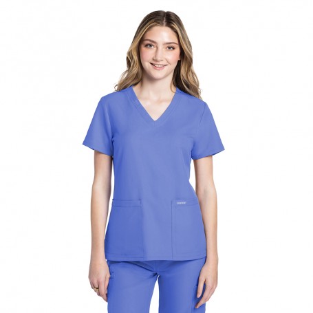 POLERA CLÍNICA MUJER CHEROKEE CK953A ORIGINALS ULTRA CIEL