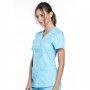 POLERA CLÍNICA MUJER CHEROKEE REVOLUTION WW610 TURQUOISE
