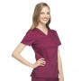 POLERA CLÍNICA MUJER CHEROKEE REVOLUTION WW610 WINE