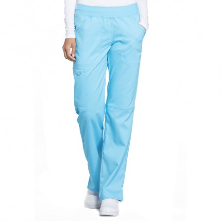 PANTALÓN MUJER CHEROKEE REVOLUTION WW110 TURQUOISE