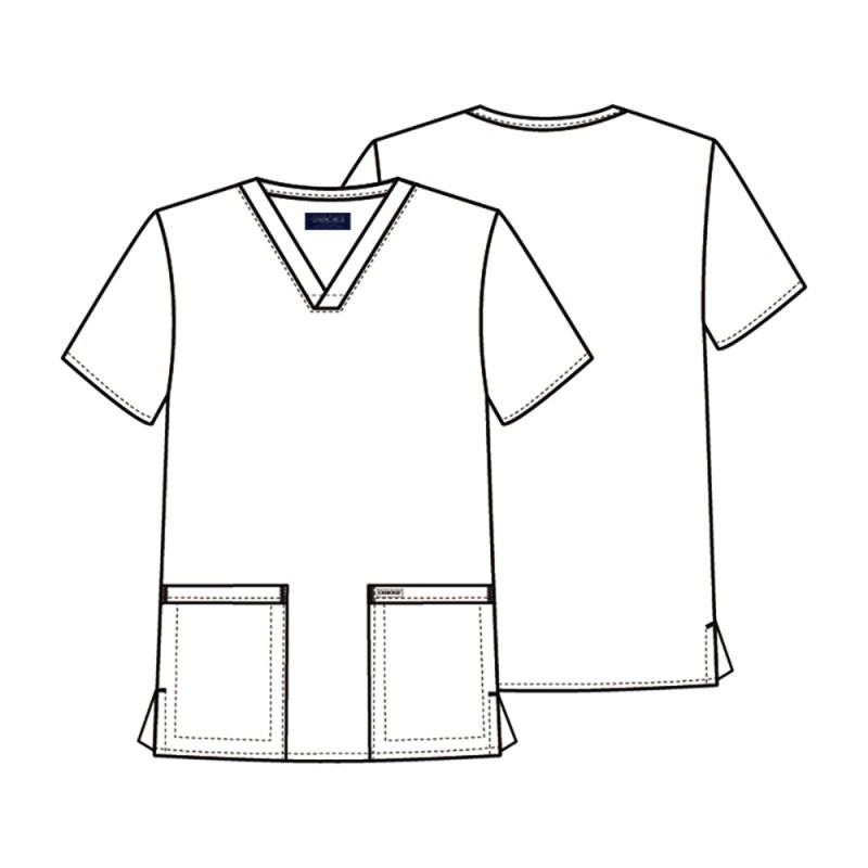 POLERA CLINICA HOMBRE CHEROKEE CK784A ORIGINALS ULTRA PEWTER
