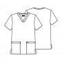POLERA CLINICA HOMBRE CHEROKEE CK784A ORIGINALS ULTRA PEWTER