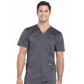 POLERA CLÍNICA HOMBRE CHEROKEE REVOLUTION WW670 PEWTER