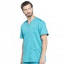 POLERA CLÍNICA HOMBRE CHEROKEE REVOLUTION WW670 TEAL BLUE