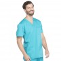 POLERA CLÍNICA HOMBRE CHEROKEE REVOLUTION WW670 TEAL BLUE