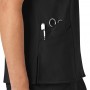 POLERA CLÍNICA MUJER WONDERWINK 6155 BLACK