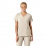 POLERA CLÍNICA MUJER WONDERWINK 6155 KHAKI