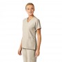 POLERA CLÍNICA MUJER WONDERWINK 6155 KHAKI