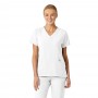 POLERA CLÍNICA MUJER WONDERWINK 6155 WHITE