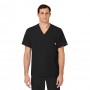 POLERA CLÍNICA HOMBRE WONDERWINK 6355 BLACK
