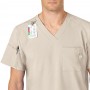 POLERA CLÍNICA HOMBRE WONDERWINK 6355 KHAKI