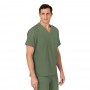 POLERA CLÍNICA HOMBRE WONDERWINK 6355 OLIVE