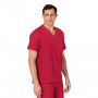 POLERA CLÍNICA HOMBRE WONDERWINK 6355 RED
