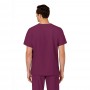 POLERA CLÍNICA HOMBRE WONDERWINK 6355 WINE