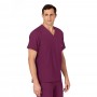 POLERA CLÍNICA HOMBRE WONDERWINK 6355 WINE