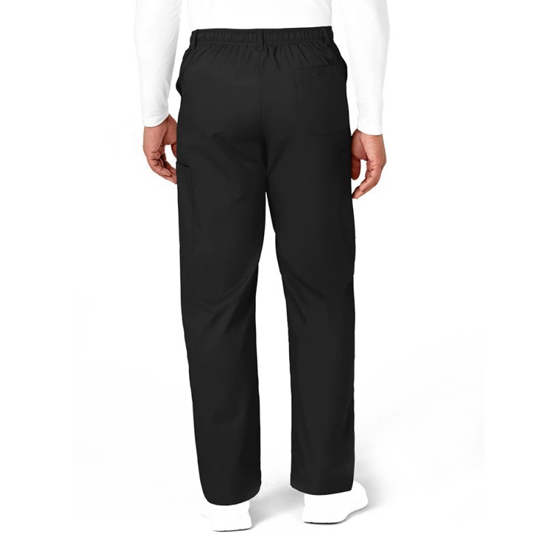WonderWink 501TBLACXST Pantaloni Cargo Donna Nero Taglia XS - Tessuto Elasticizzato 360°, Vita Elastica, Tasche Multiple