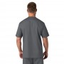 POLERA CLÍNICA HOMBRE WONDERWINK WORK 103 PEWTER