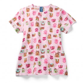 POLERA CLÍNICA MUJER ZOE-CHLOE Z16213SPLH ESTAMPADA