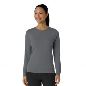 CAMISETA MANGA LARGA MUJER ESSENTIAL LAYER 2189 PEWTER