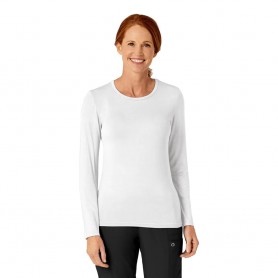 CAMISETA SEDOSA MANGA LARGA MUJER 2009 WHITE