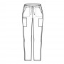 PANTALÓN SLIM MUJER WONDERWINK 505 GREY