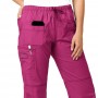 PANTALÓN MUJER CARGO WINK FLEX 5108 AQUA