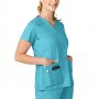 POLERA CLÍNICA MUJER WINK FLEX 6108 AQUA