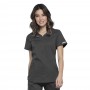 POLERA CLÍNICA MUJER CHEROKEE REVOLUTION WW601 PEWTER