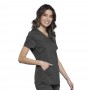 POLERA CLÍNICA MUJER CHEROKEE REVOLUTION WW601 PEWTER
