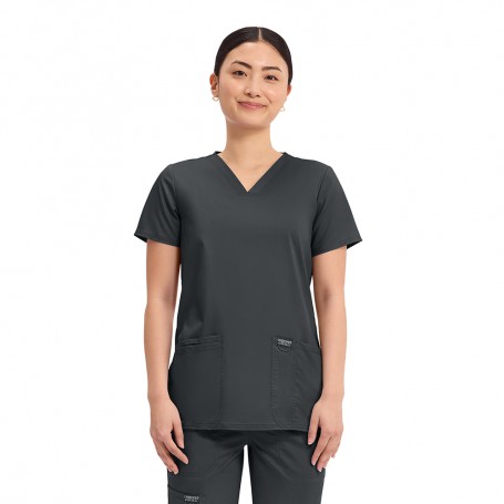 POLERA CLÍNICA MUJER CHEROKEE REVOLUTION WW620 BLACK