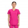 POLERA CLÍNICA MUJER CHEROKEE REVOLUTION WW620 ELECTRIC PINK