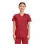 POLERA CLÍNICA MUJER CHEROKEE REVOLUTION WW620 RED
