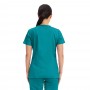 POLERA CLÍNICA MUJER CHEROKEE REVOLUTION WW620 TEAL BLUE