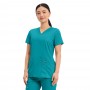 POLERA CLÍNICA MUJER CHEROKEE REVOLUTION WW620 TEAL BLUE