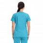 POLERA CLÍNICA MUJER CHEROKEE REVOLUTION WW620 TURQUOISE
