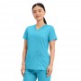 POLERA CLÍNICA MUJER CHEROKEE REVOLUTION WW620 TURQUOISE