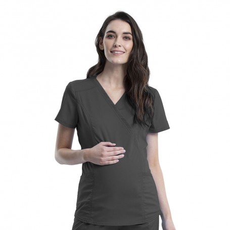 POLERA CLÍNICA MATERNAL CHEROKEE WW688 PEWTER