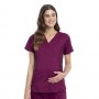 POLERA CLÍNICA MATERNAL CHEROKEE WW688 WINE