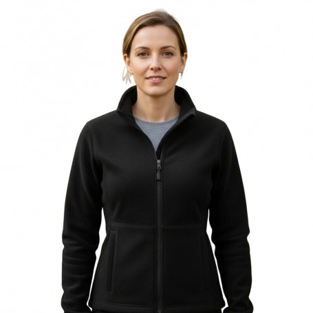 Micropolar Mujer Entallado Negro Mike`s